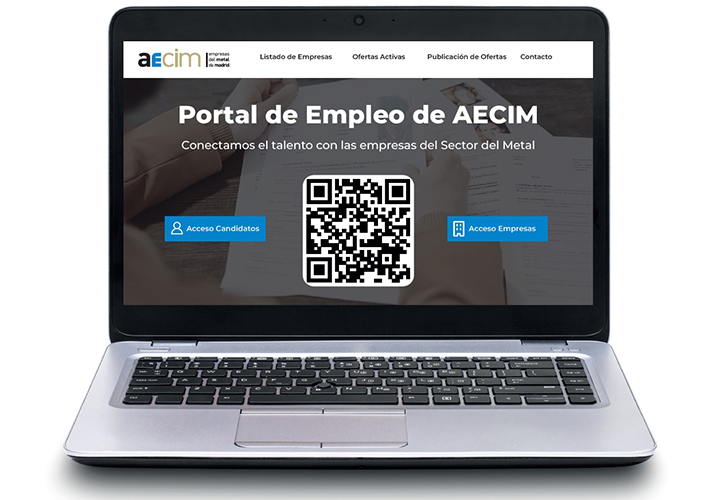 foto AECIM presenta su nuevo Portal de Empleo especializado en el Sector del Metal.